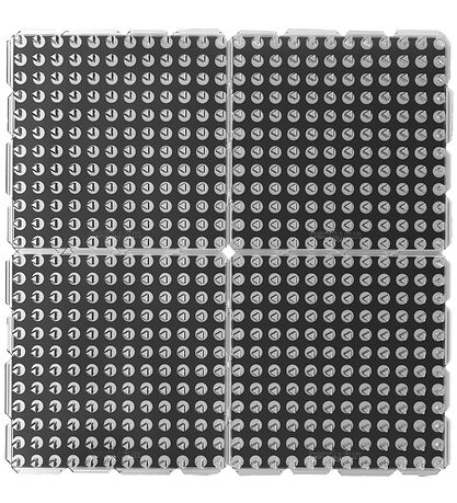 Beady Bügelperlensteckplatten - 4er-Pack - Quadrat