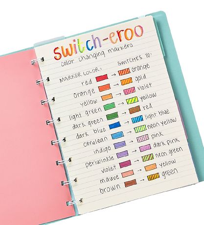 Ooly Tússlitir M. Litabreyting - Switch-Eroo - 12 Stk.