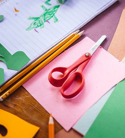 Fiskars Kids Scissors - Left hand - Red