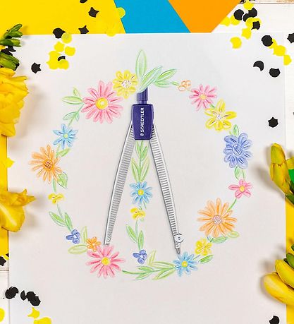 Staedtler Passare - Ask m. Linjal