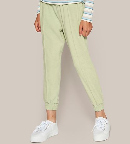 Grunt Byxor - Vera Jog Pant - Pastel Green