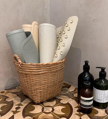 Hevea Shower Mat - Natural rubber - 75x34 cm - Marble
