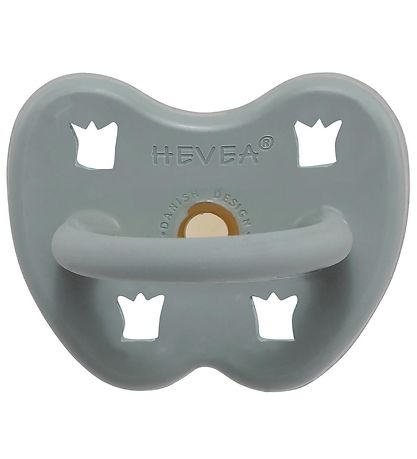 Hevea Snuð - 3-36 Mán - Náttúrulegt gúmmí - Gorgeous Grey M. Kr.