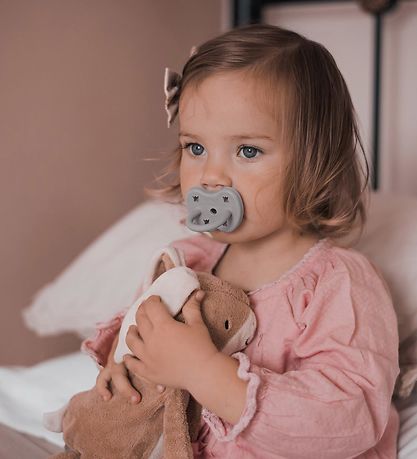 Hevea Snuð - 3-36 Mán - Náttúrulegt gúmmí - Gorgeous Grey M. Kr.