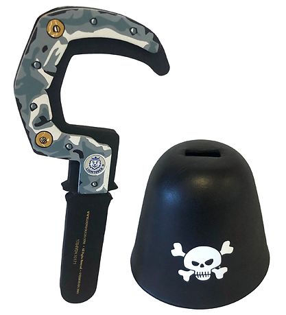 Liontouch Búningur - Pirate Hook - Svart