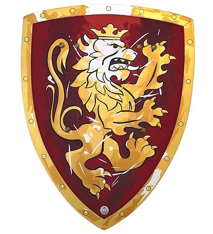 Liontouch Búningur - Noble Knight Skjöldur - Rautt