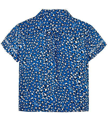 Tommy Hilfiger Skyrta - Blár Leopard