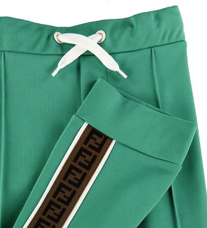 Fendi Byxor - Grön m. Logoband