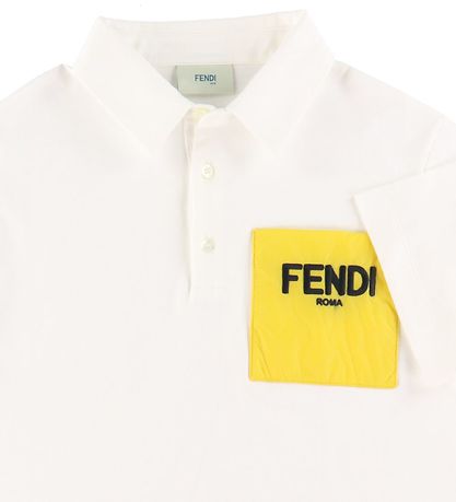 Fendi Polo - Blanc av. Logo