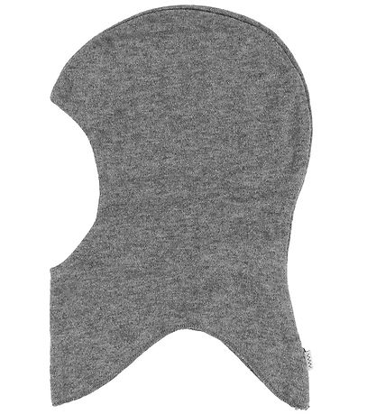 MarMar Balaclava - 2-layer - Wool - Abel - Grey Melange