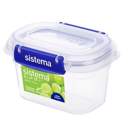 Sistema Lunchbox - Rectangle Klip it Plus - 400ml - Blue