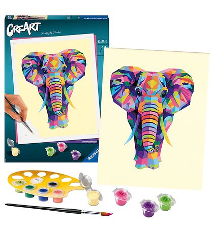 Ravensburger Paint Set - Funky Elephant