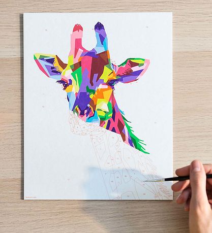 Ravensburger Paint Set - Funky Giraffe