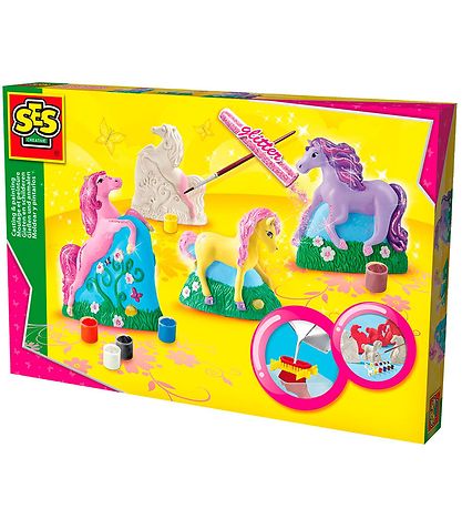 SES Creative Cast and Paint Set - Horses