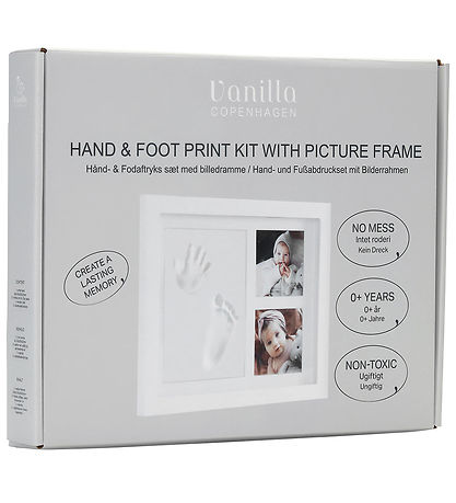Vanilla Copenhagen Hand and Footprint Set w. Picture Frame