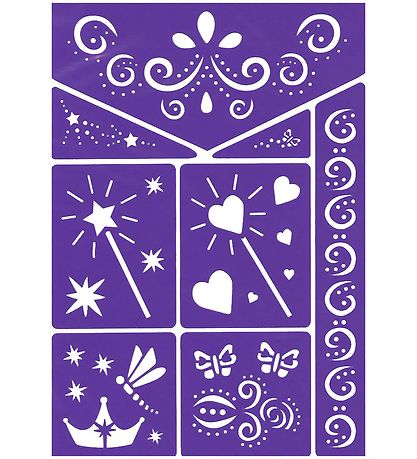 Grim Tout Stencil For Face Paint - Fairy Tale