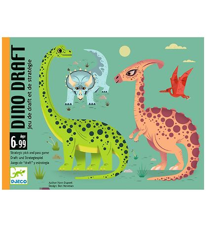 Djeco Card Game - Dino Draft