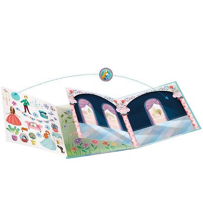 Djeco Stickers - 2 Designs - Life in The Castle