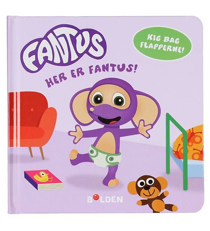 Forlaget Bolden Kirja - Fantus: Tss on Fantus! - tanskalainen