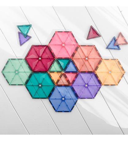 Connetix Segulsett - 40 Partar - Pastel Rúmfræði