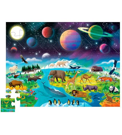 Crocodile Creek Puzzle Game - 48 Bricks - Earth & Space