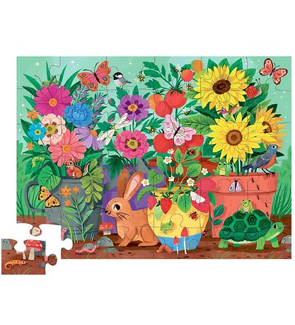 Crocodile Creek Floor Puzzle - 36 Bricks - Garden Friends