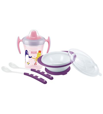 Nuk Dinner Set - 4 Parts - Lare Eating