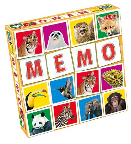 TACTIC Memory-Spiel - Wilde Tiere