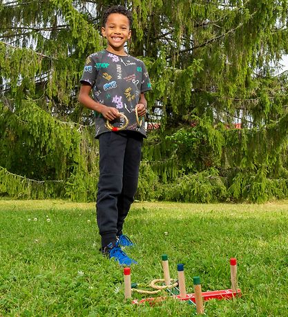 TACTIC Game - Wood - Ring Toss Game - Active Play