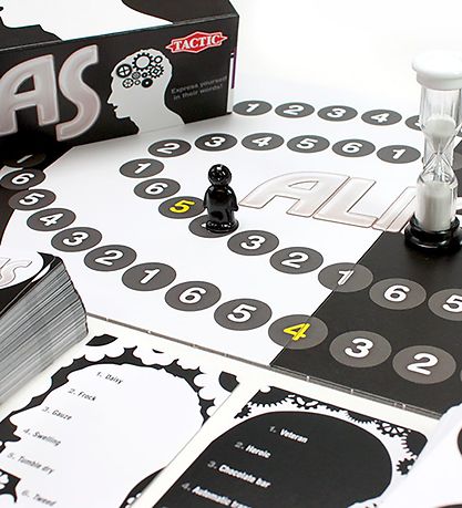 TACTIC Brettspiele - Alias - Frauen gegen Männer