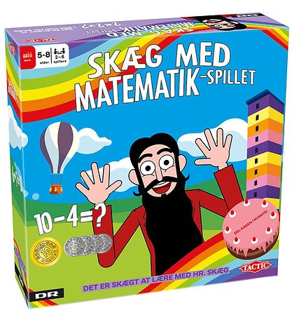 TACTIC Brettspiele - Bart mit dem Mathespiel