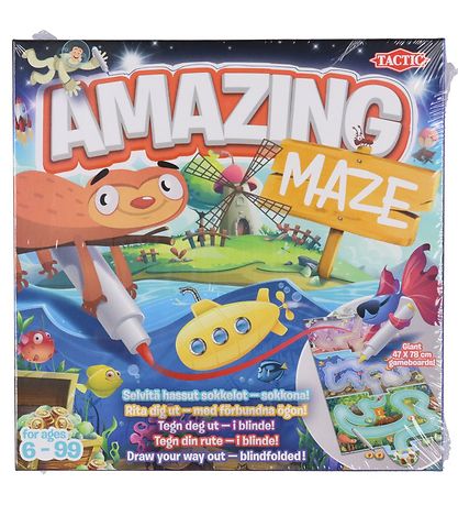 TACTIC Board Game Games - Amazing Maze