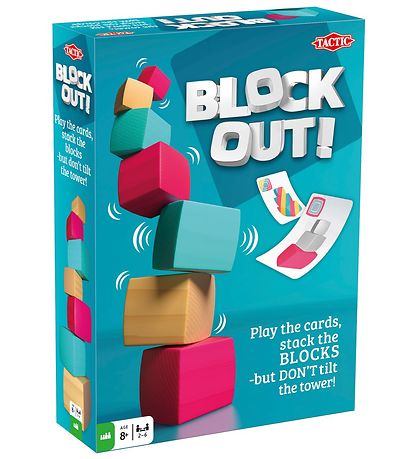 TACTIC Game - Wood - Block Out!