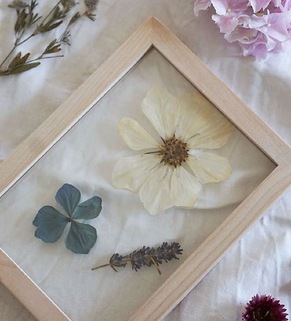 MaMaMeMo Wooden Frames - 2-Pack - Pressed Flowers - Wood