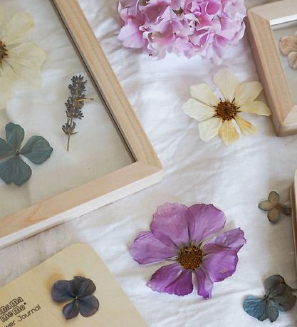 MaMaMeMo Wooden Frames - 2-Pack - Pressed Flowers - Wood