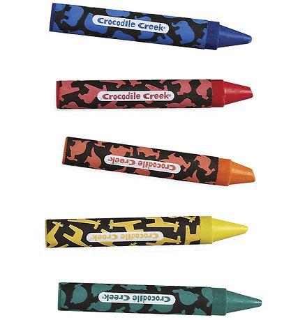 Crocodile Creek Stickers w. Colouring Pencils/Art Scene - 26 d