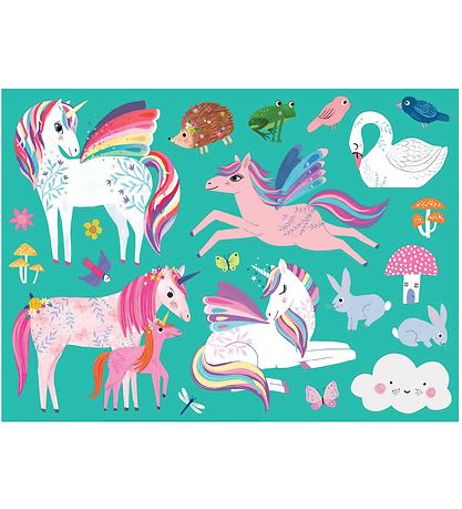 Crocodile Creek Coloring poster w. Stickers/Pencil