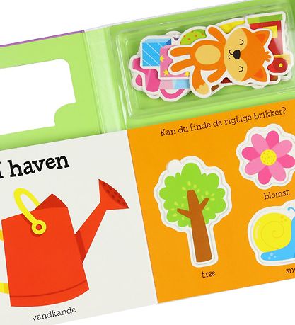 Karrusel Forlag Book - Min Lille Puslespilsbog - Første Ord - DA