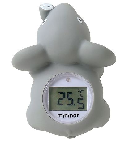 Mininor Termometer - Elefant - Grå