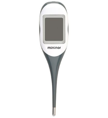 Mininor Termometer - Digitalt och m. Färger - Grå