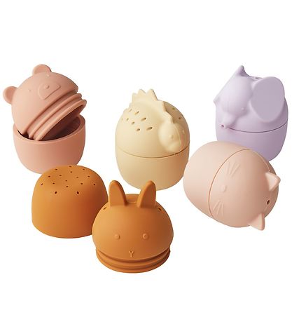 Liewood Bath Toy - Gaby - 5-Pack - Rose Multi Mix