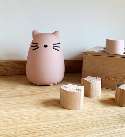 Liewood Night Lamp - Winston - 10x14 cm - CAT Rose