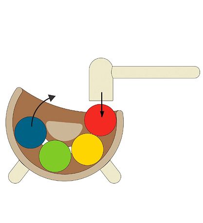 PlanToys Wooden Toy - Banking - Ball- Game - Wood