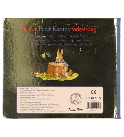 Forlaget Carlsen Book - Peter Kanin - Fødselsdag - Danish
