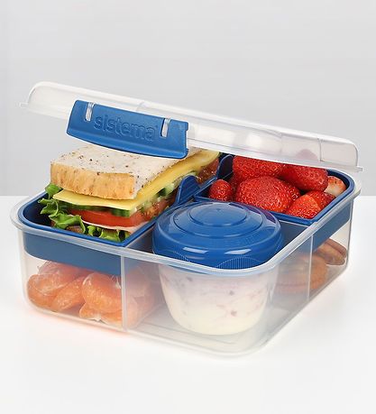 Sistema Bote  Repas av. Rcipient - Bento Cube - 1,25 l - Bleu