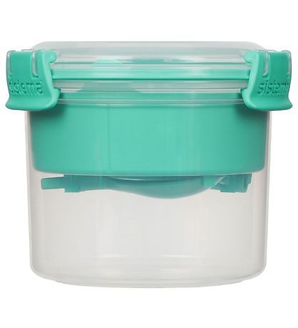 Sistema Lunchbox w. Cutlery - Breakfast To Go - 530 mL - Turquoi