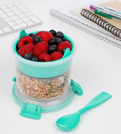 Sistema Nestisbox M. Hnífapör - Morgunmatur To Go - 530 ml - Græ
