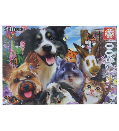 Puzzle Educa - Selfie amusant - 500 Briques