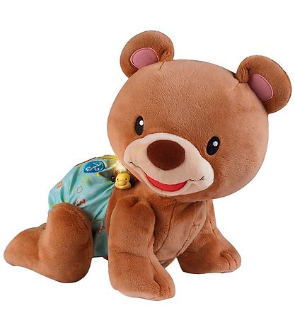 Vtech Soft Toy - Danish - 27x25 cm - Crawling teddy bear
