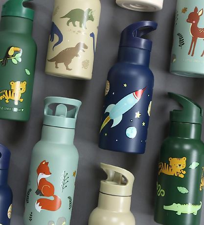 A Little Lovely Company Water Bottle - 350 mL - Stainless Steel 